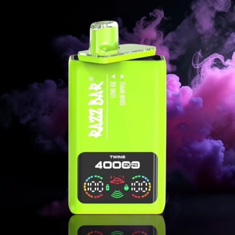 Razz Bar 40K Duo – Love 66 • Sour Apple