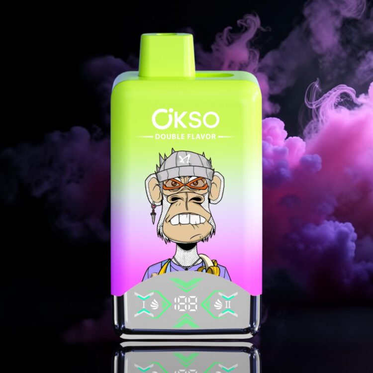 Okso 60K Duo – Banana Pineapple • Blueberry Peach Ice
