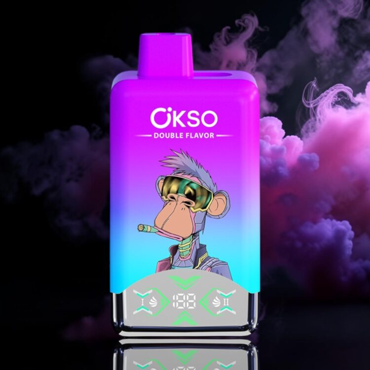 Okso 60K Duo – Blue Razz • Love 66
