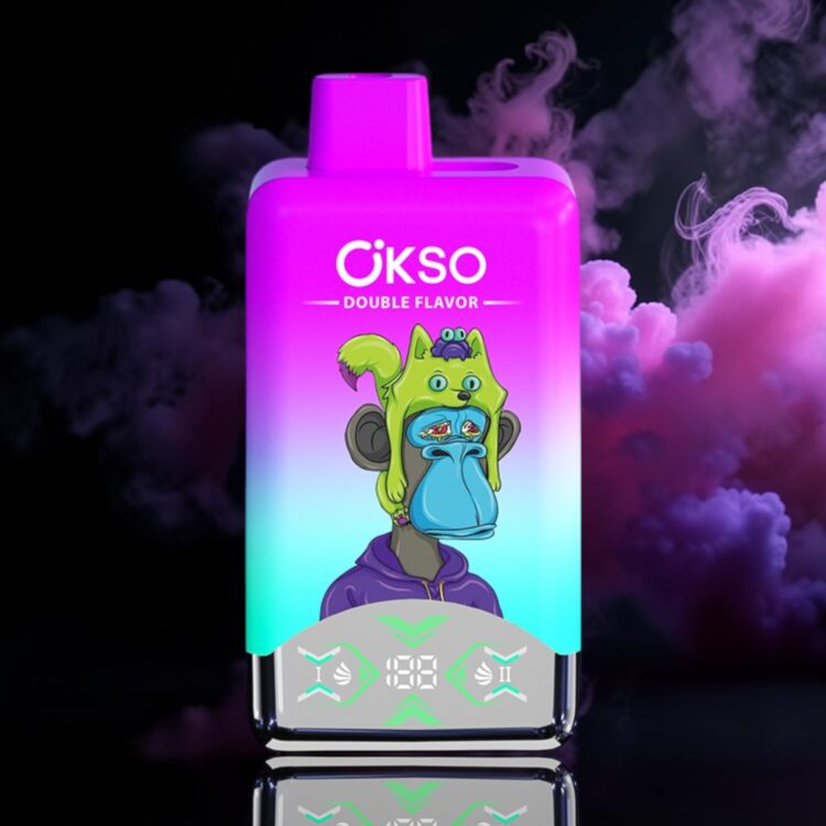 Okso 60K Duo – Blue Razz Cherry Cranberry • Mint
