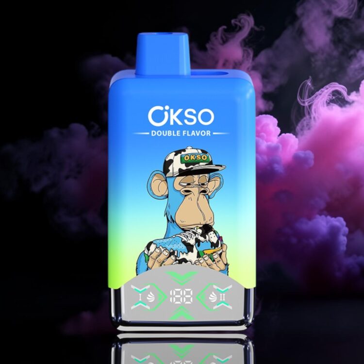 Okso 60K Duo – Blue Razz Lemonade • Apple Peach