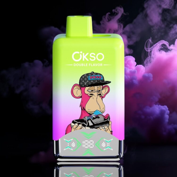 Okso 60K Duo – Red Energy Ice • Grape Ice