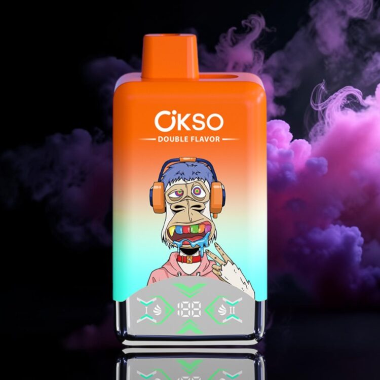 Okso 60K Duo – Strawberry Cherry • Kiwi Passion Fruit Guava