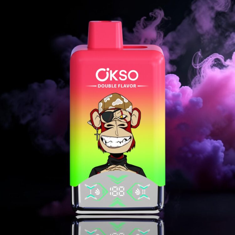 OKSO 60K Duo – Strawberry Pomegranate • Apple Pears