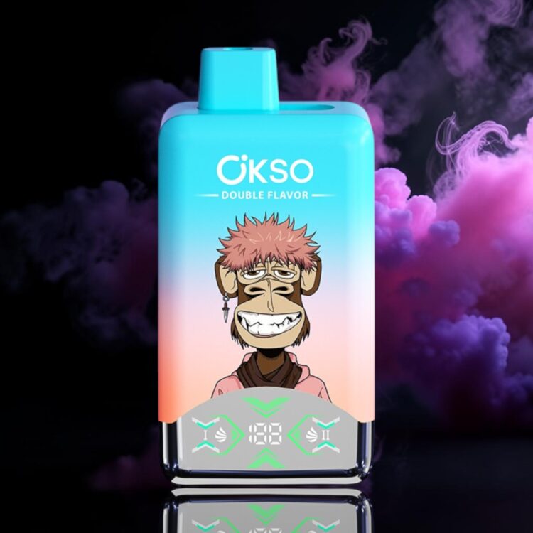 Okso 60K Duo – Strawberry Watermelon • Two Apple