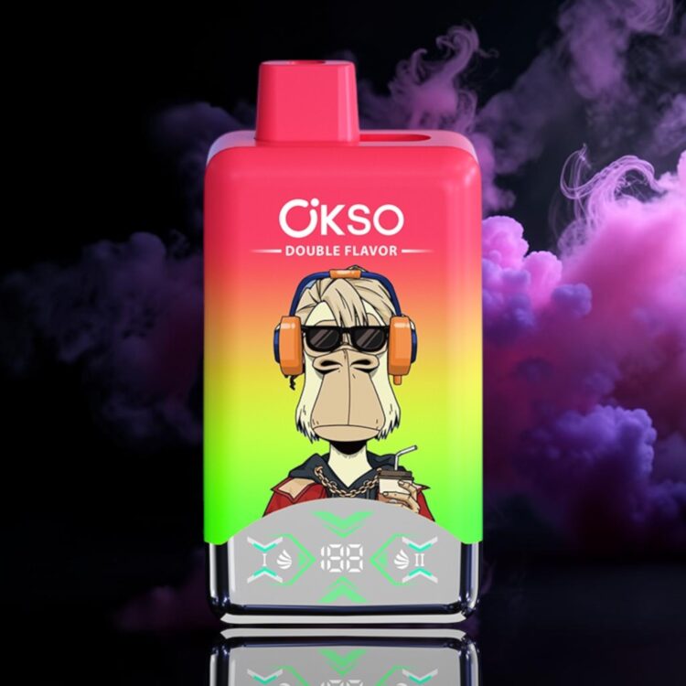 Okso 60K Duo – Watermelon Ice • Peach Mango