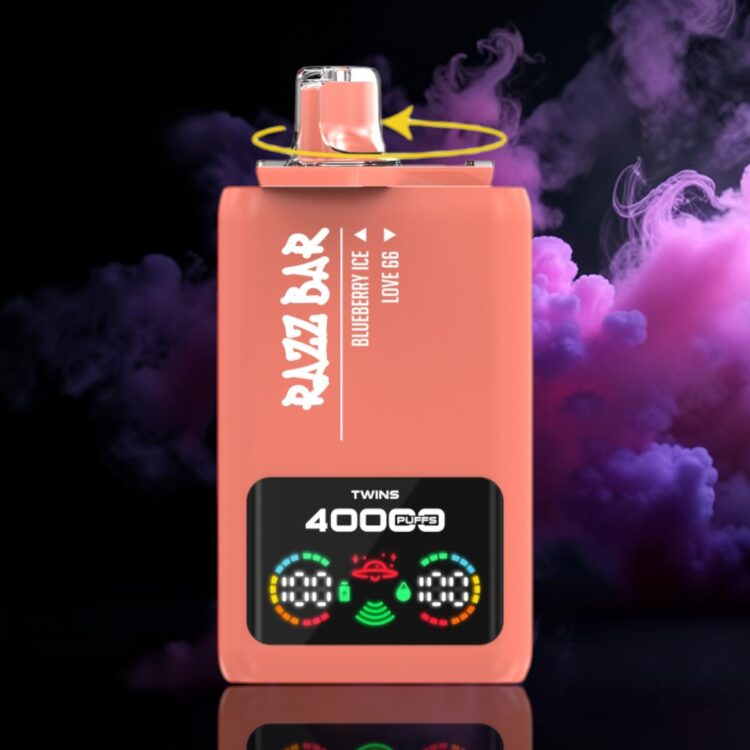 Razz Bar 40K Duo – Blueberry Ice • Love 66