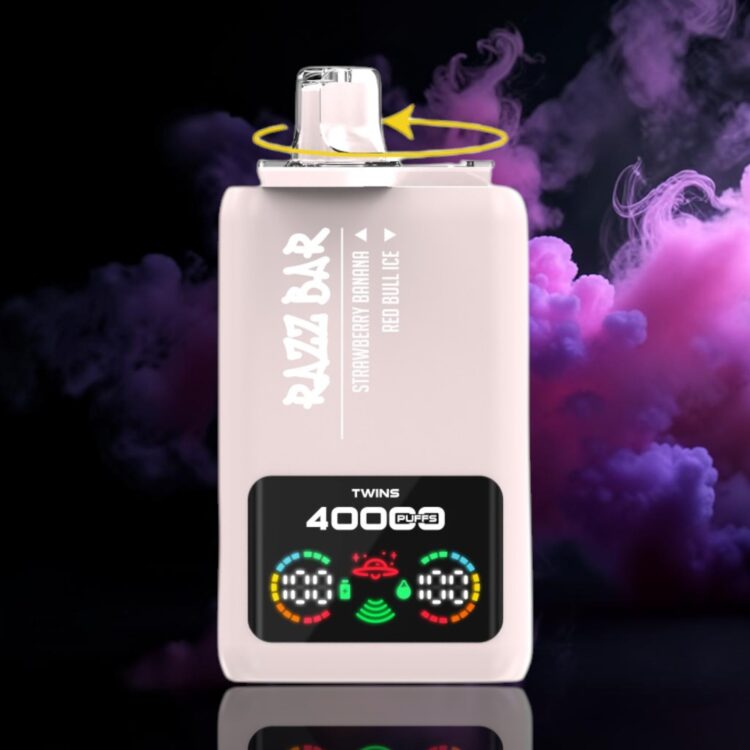 Razz Bar 40K Duo – Strawberry Banana • Red Bull Ice