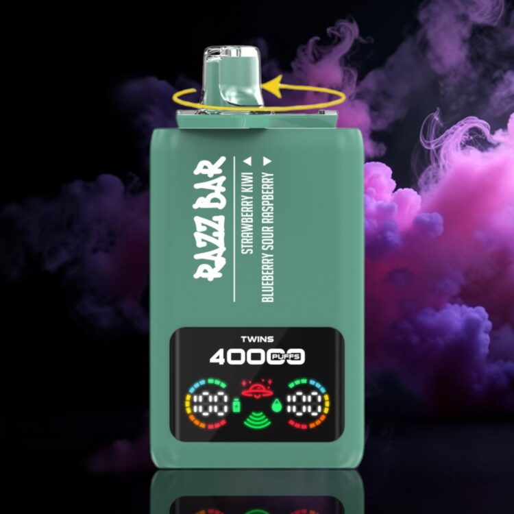 Razz Bar 40K Duo – Strawberry Kiwi • Blueberry Sour Raspberry