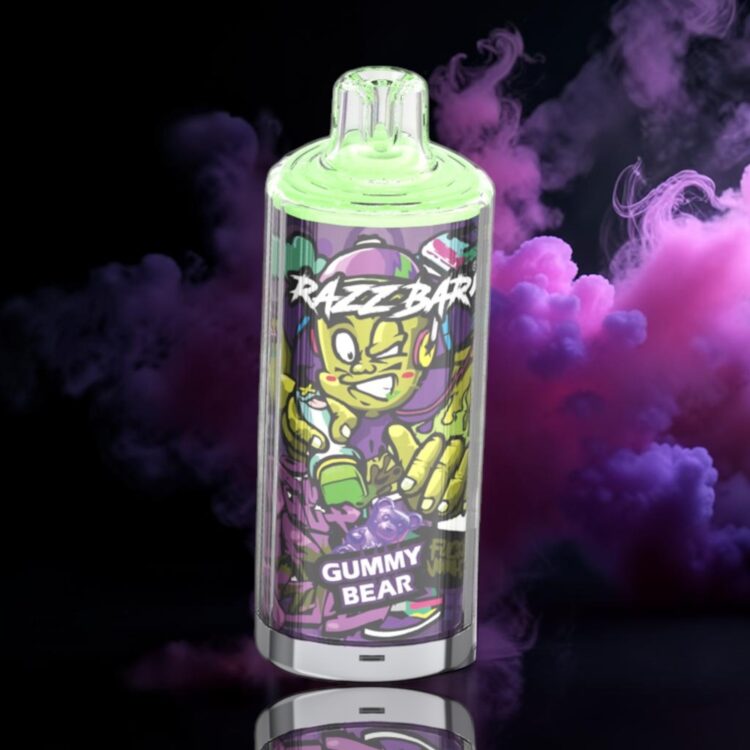 Razz Bar 60K – Gummy Bear