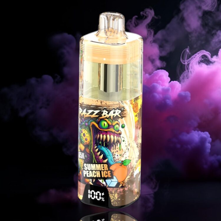 Razz Bar 65K – Summer Peach Ice