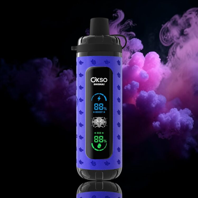 OKSO 40K Shisha – Blue Razz Ice