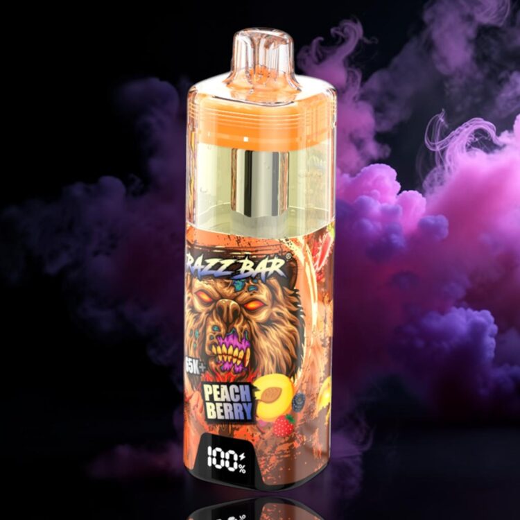 Razz Bar 65K – Peach Berry
