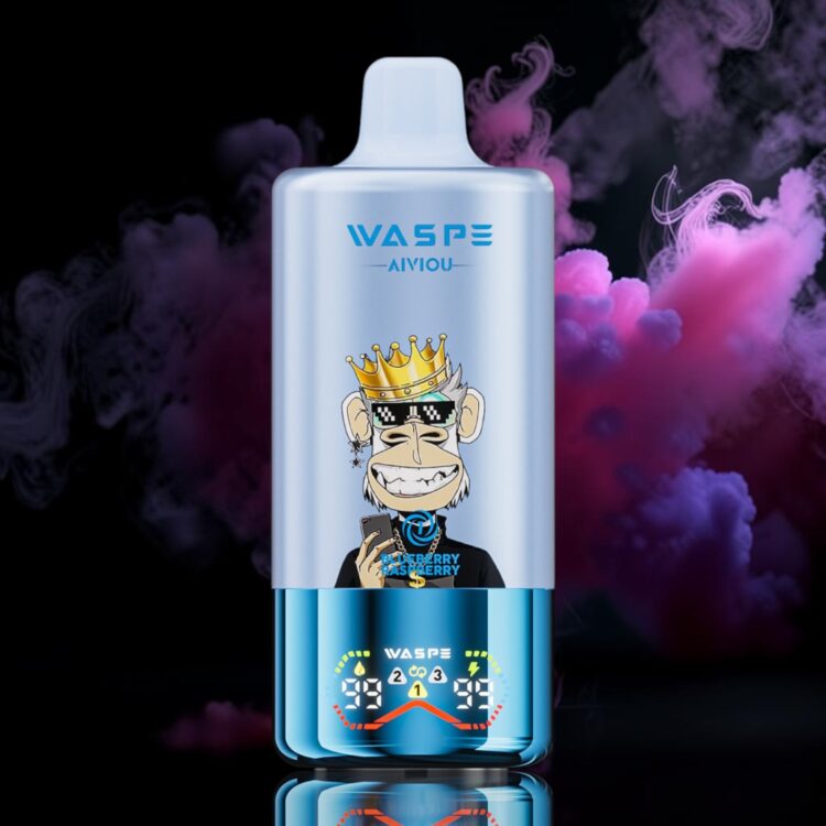 Waspe 60K Trio – Blueberry Raspberry • Blueberry Cotton Candy • Double Apple ice